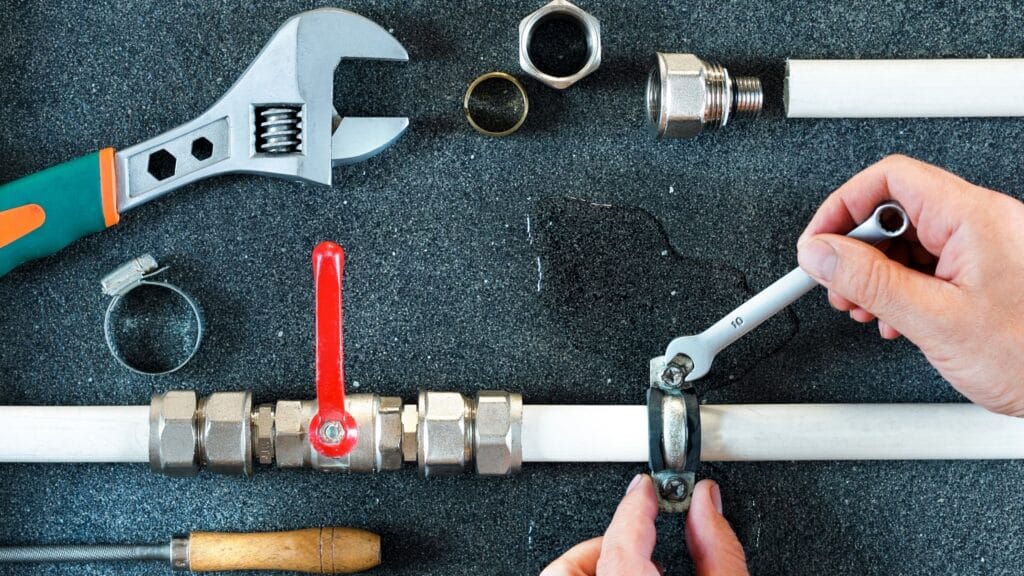 Plumbing tools and pipe fittings for Venice, Florida plumbing repairs